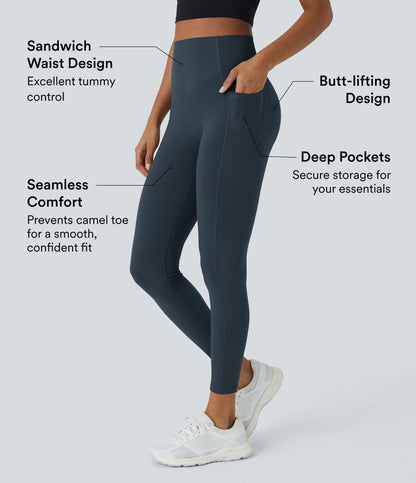 UltraSculpt™️ - High Waist Butt-Lifting Pocket Leggings